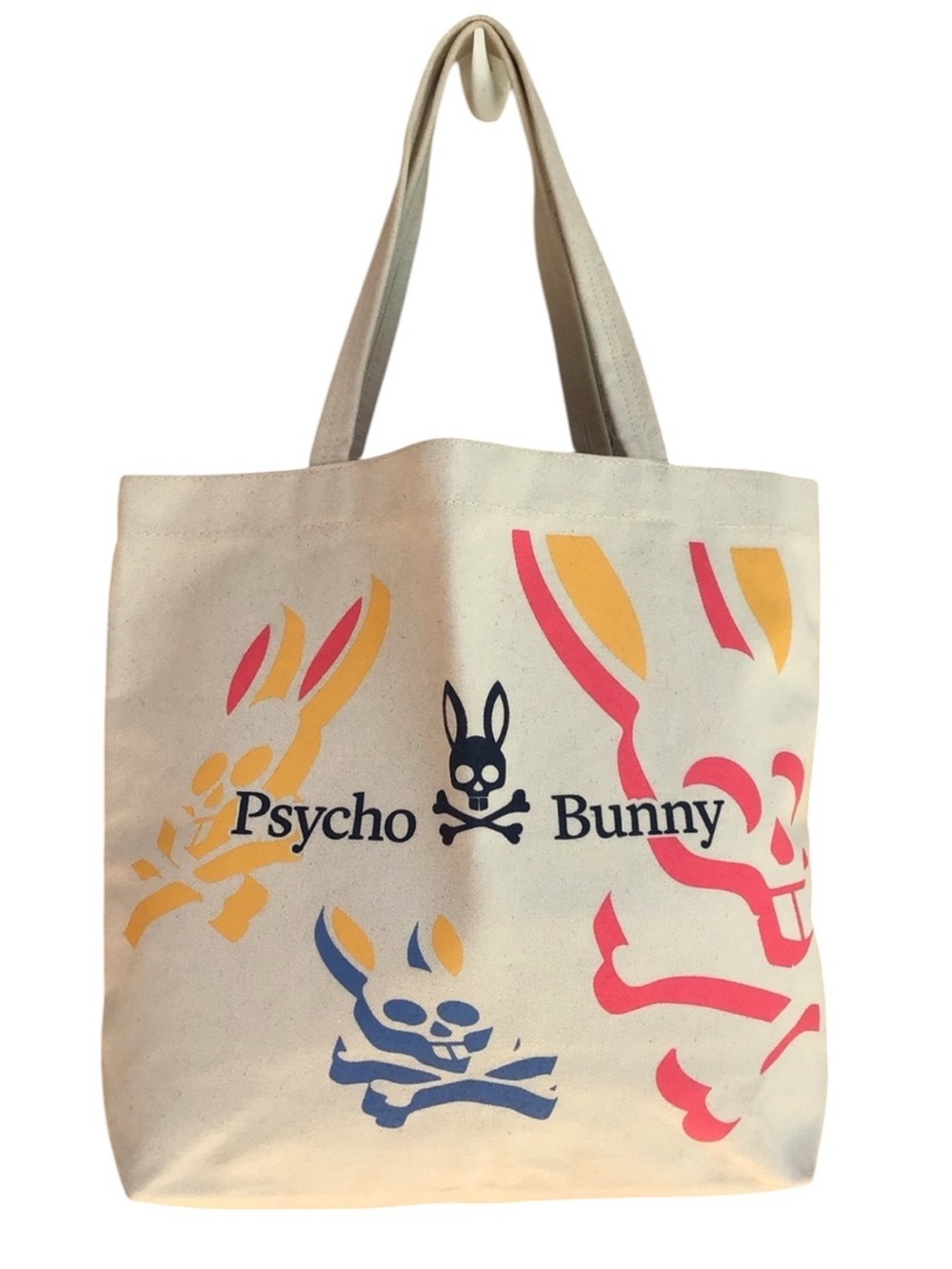 Psycho Bunny Canvas Tote